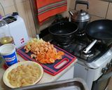 Foto del paso 2 de la receta: Verduras salteadas con pollo