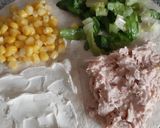 Foto del paso 1 de la receta: Crepes de tortilla salados a mi estilo