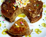 A picture of step 11 of Sattu-Jaggery Pancake (5 layers).