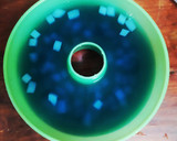 Foto langkah ke 3 dari resep Puding Bunga Telang Nata de Coco.