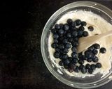 A picture of step 8 of Simple Crunchy-Top Blueberry Cake or Muffins.