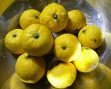A picture of step 1 of Yuzu Citrus Preserves.
