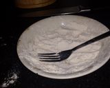 A picture of step 3 of Fried Whitebait.