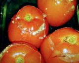 स्टफ टोमैटो(Stuffed tomato recipe in Hindi) रेसिपी चरण 6 फोटो