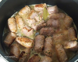 Foto del paso 3 de la receta: Salchicha / butifarra al vino