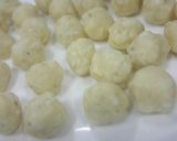 A picture of step 5 of Brussels Sprouts Balls.