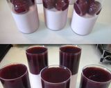 A picture of step 9 of Grape (Kyoho) Jelly & Mousse Dessert.