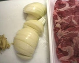 A picture of step 1 of Beef Rice Bowl (Just Like Yoshinoya's!).