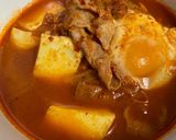 รูปขั้นตอนการทำที่ 4 ของ ซุปกิมจิเต้าหู้ไข่