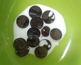 A picture of step 2 of Just 3 Ingredients! Easy Fondant au Chocolat.
