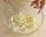 A picture of step 3 of Easy Just Mix Cheesecake.