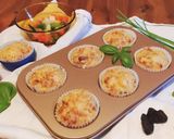 Foto langkah ke 5 dari resep Veggie Beef Muffins.