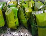 Hình bước làm 7 của món Bánh ít gói lá chuối nhân đậu xanh,thịt heo,nấm mèo