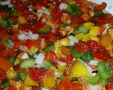 A picture of step 4 of Crispy crunchy colourful nachos.
