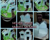 A picture of step 8 of House cake.