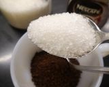 A picture of step 1 of Hand beaten coffee.