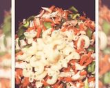 A picture of step 4 of Chicken Veggie pasta.