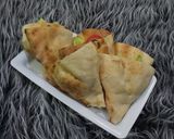 عکس مرحله 1 از دستور ساندویچ توفو_ خیار و گوجه (غذای نپختنی)
