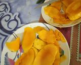 A picture of step 1 of Mango Roll.