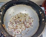 A picture of step 1 of Masala Oats.
