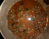 A picture of step 7 of Liver stew.