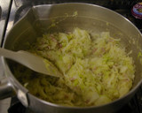A picture of step 4 of Lot's of Sautéed Cabbage with Nutmeg.