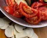 Melanzani-Tomaten-Mozzarella Auflauf (Parmigiana) Rezeptschritt 1 Foto