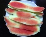 Hình bước làm 1 của món Gỏi dưa hấu