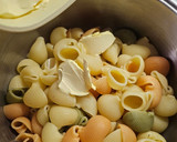 Foto del paso 6 de la receta: Pasta lumaconi con nata, ternera y bacon