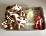 A picture of step 1 of Easy Creamy Pasta with Mushrooms and Soy Milk.