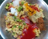 A picture of step 2 of Fish Samosa.