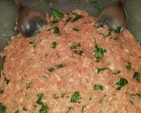 Foto del paso 1 de la receta: Hamburguesa de espinacas y crema de verduras