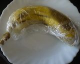 A picture of step 2 of Microwaved Hot Banana (Great for Colds).