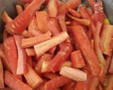 A picture of step 1 of Gajar Matar.