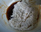 A picture of step 2 of Coffee Bean Cookies.