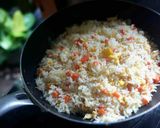 A picture of step 3 of Butter Fried Rice.