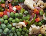 मटर पोहा (matar poha recipe in Hindi) रेसिपी चरण 2 फोटो