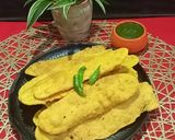 A picture of step 4 of Gujarati Fafda.