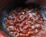 A picture of step 3 of Dates and Ginger Chutney !!.