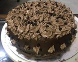 A picture of step 3 of Chocolate cake.