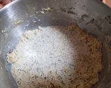A picture of step 2 of Alfredo stuffed Garlic Bread. 😘.