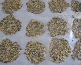 A picture of step 4 of Roasted Sesame Crackers Made With Thin Toasted Barley Flour.