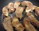 A picture of step 3 of Pork-Wrapped Apples.