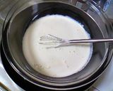 A picture of step 7 of Chestnut Pudding.
