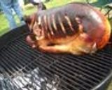 A picture of step 6 of One Whole Piglet BBQ'ed.