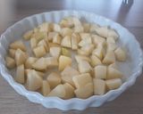 Villámgyors francia almatorta-Clafoutis recept fázis 4 fotója