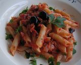 A picture of step 8 of Basic Tomato Pasta.