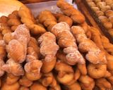Foto langkah ke 6 dari resep Kkwabaegi (korean twisted donuts).