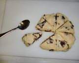 A picture of step 6 of Easy Chocolate Maple Scones.