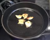 A picture of step 9 of Lotus Root Millfeuille with Garlic and Anchovy.